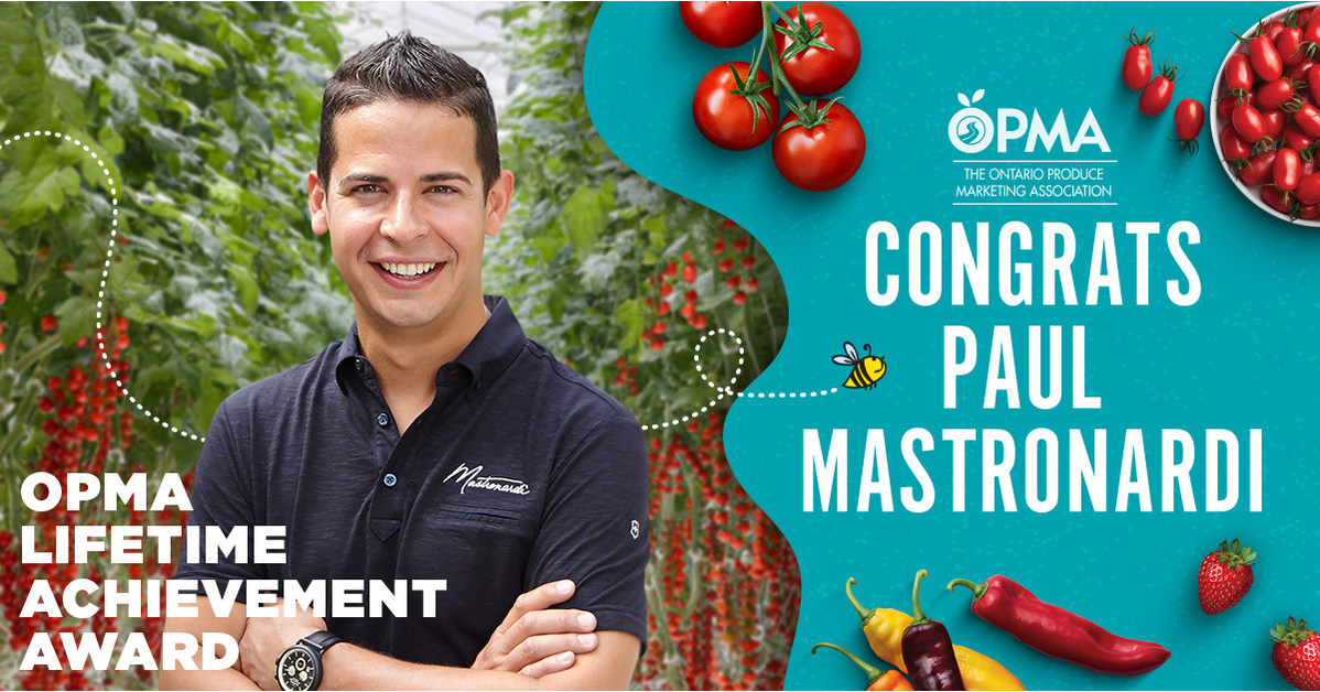 Paul Mastronardi Honored with Lifetime Achievement Award by Ontario