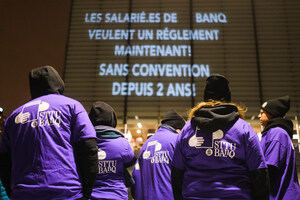 Le STTuBAnQ-CSN projette l'impatience de ses membres