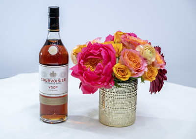 Courvoisier VSOP bottle with the signature Cognac in Blossom bouquet