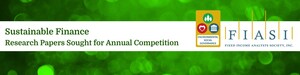Third Annual Research Competition Call for Student Research Papers on Corporate Social Responsibility, ESG Investing in Fixed Income and Sustainable Finance