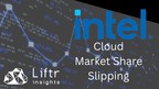 Intel market share slipping in the cloud, as shown by Liftr Insights data