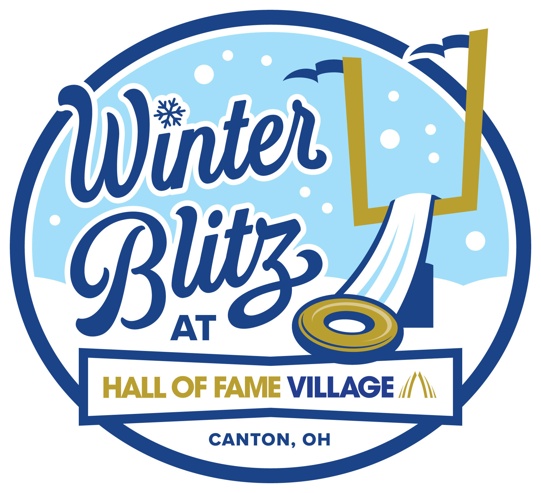 Winter Blitz at Hall of Fame Village Features Tube Sledding Through the