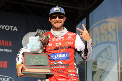 Brandon Palaniuk of Rathdrum, Idaho, claimed the 2022 Progressive Insurance Bassmaster Angler of the Year title.