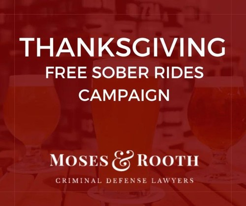 Thanksgiving Sober Rides Campaign