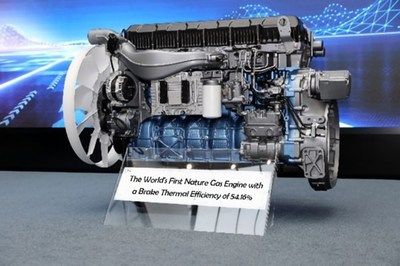 Weichai Group Launches the World's First Commercialized Diesel Engine with a Brake Thermal Efficiency of 52.28% and natural gas engine with 54.16%