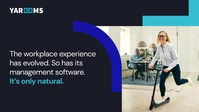 “YAROOMS - the workplace experience software helping organizations become carbon neutral” “YAROOMS - the workplace experience software helping organizations become carbon neutral”