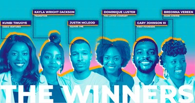 Boundary Breakers winners, (Presented by Typeform and Black Innovation Alliance In 2022)