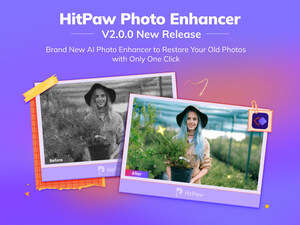 HitPaw Photo Enhancer V2.0.0 Updates the Multi-Task Processing &amp; Combined Model for Portraits