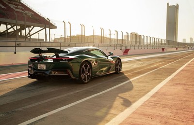 Pininfarina Battista at the Dubai Autodrome 4