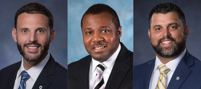 Three new vice presidents join Washington Trust’s New Haven-based Commercial Banking team: Jeremy Canestri, Vice President, Cash Management; Earnest Clayton, Vice President Commercial Real Estate; and Lee Fernandez, Vice President, Commercial Real Estate.