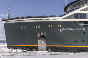 SEABOURN CELEBRATES SEABOURN VENTURE'S MAIDEN VOYAGE TO ANTARCTICA AND NAMING OF ITS FIRST PURPOSE-BUILT EXPEDITION SHIP