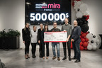 HALF A MILLION DOLLARS DONATED FOR THE SECOND CONSECUTIVE YEAR AS PART OF THE MONDOU MONDON CAMPAIGN FOR THE MIRA FOUNDATION