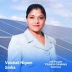 Vaishali Nigam Sinha, Founder &amp; Chair, ReNew Foundation &amp; CSO, ReNew Power recognised among list of '100 people transforming business globally' by Business Insider