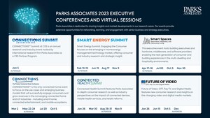 International Research Firm Parks Associates Announces 2023 Executive Conferences on the Connected Consumer and Smart Building Markets, Covering Smart Home, Energy, Health, and Video