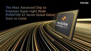 Webinário da TECNO "Push for Premium" dá uma amostra da nova série PHANTOM X2, impulsionada pelo chip Dimensity 9000 5G da MediaTek