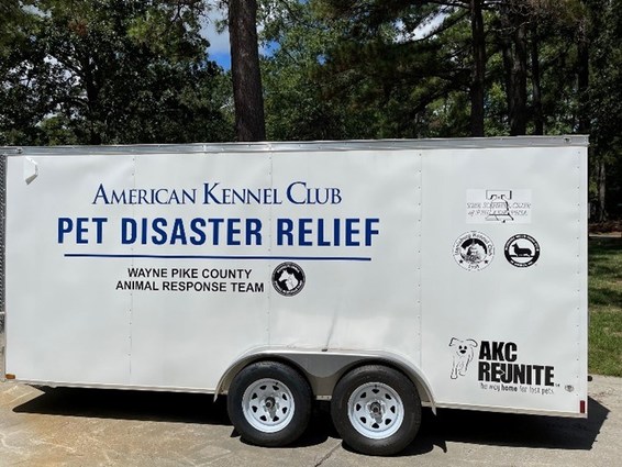 100th AKC REUNITE PET DISASTER RELIEF TRAILER DONATED TO HONESDALE, PA - Vimarsana News