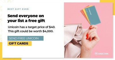 Best Gift Ever- 100 free unicoins until 12/31/2022