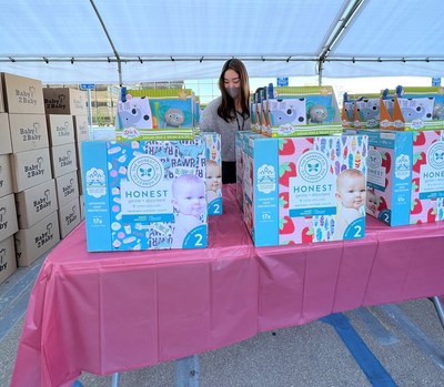 Diaper Donations provided by Baby2Baby