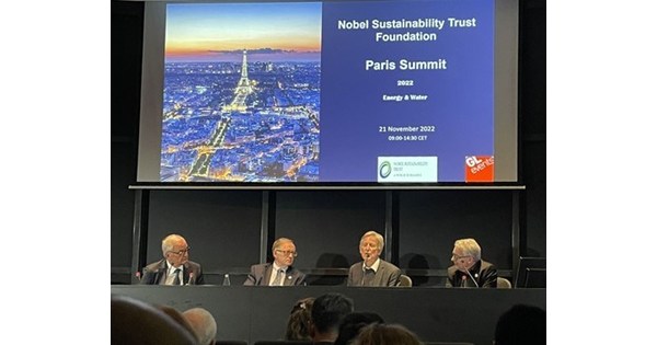 Nobel Sustainability Trust Foundation Paris Summit - PR Newswire UK