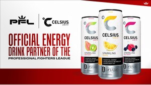 PROFESSIONAL FIGHTERS LEAGUE ANNOUNCES MULTI-YEAR DEAL WITH CELSIUS® TO BECOME OFFICIAL ENERGY DRINK PARTNER