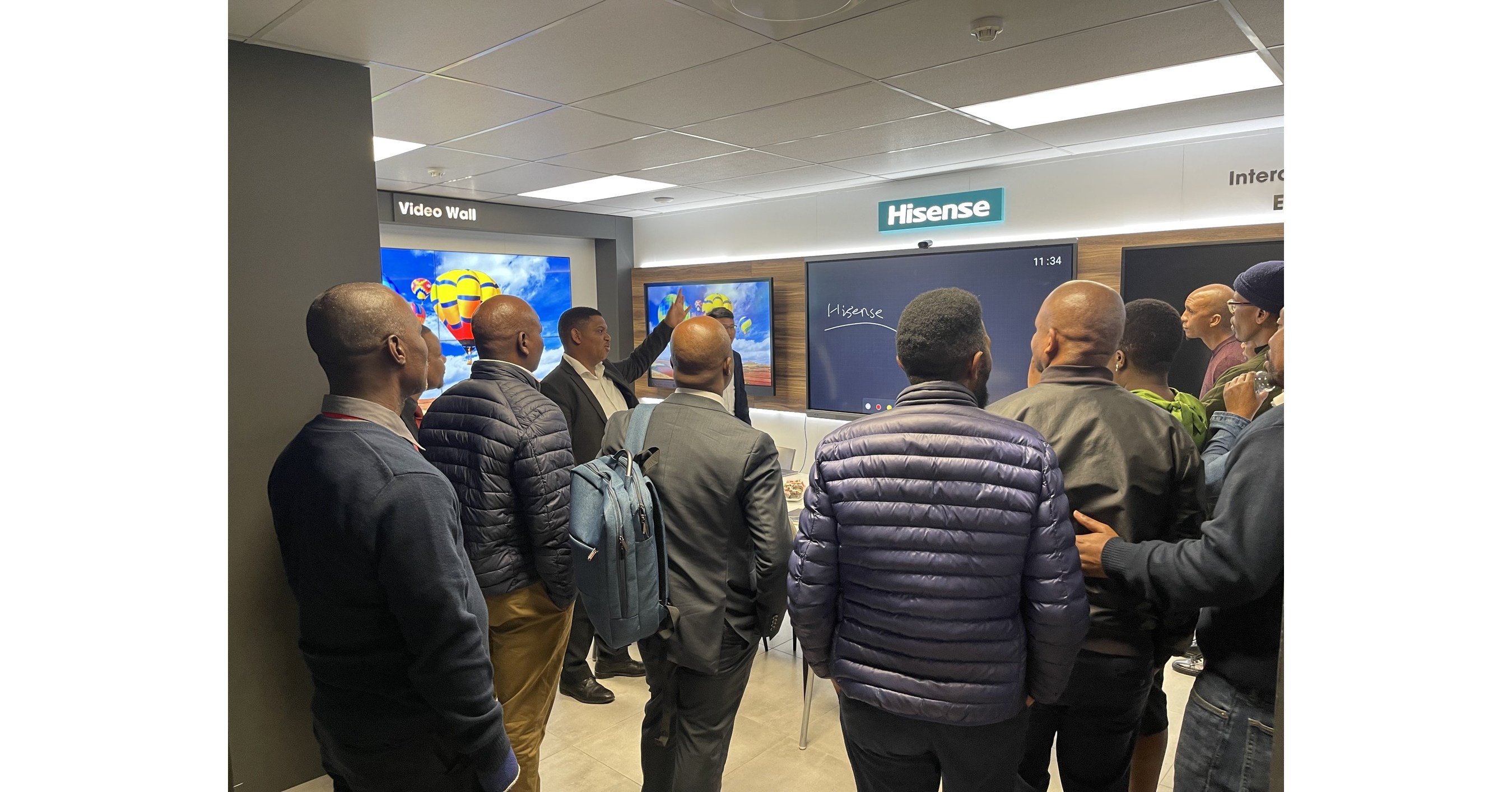 Hisense ouvre son premier showroom B2B en Afrique du Sud