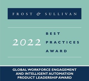 Intradiem Recognized by Frost &amp; Sullivan for Its Superior Automation Solutions in the Workforce Engagement and Intelligent Automation Industry