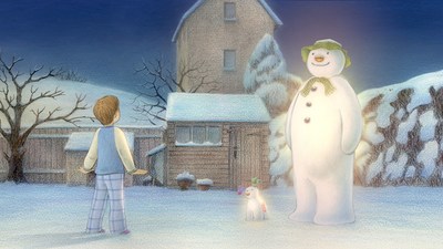 Enjoy the network premiere of The Snowman and the Snowdog on December 16 on Family Channel. (CNW Group/WildBrain Television)