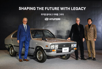 Hyundai Motor and Legendary Designer Giorgetto Giugiaro Collaborate to Rebuild Original 1974 Pony Coupe Concept - PR Newswire