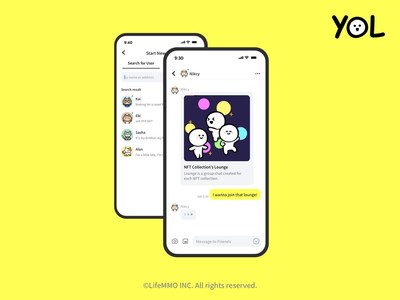 Life MMO releases the beta version of YOL, a cryptowallet address-based web messenger.