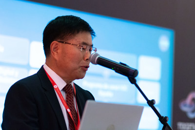 Gary Huang, Co-President of H3C and President of International Business, delivered an opening speech (PRNewsfoto/H3C)