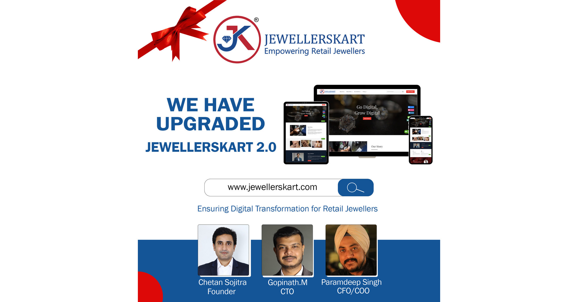 Jewellerskart launches India’s Most Advanced Jewellery E-commerce Platform ‘Jewellerskart 2.0’