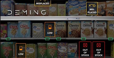 Spacee further expands on Deming retail innovation, launches virtual walkthrough feature that lets retail managers see shelves, get real-time inventory data remotely (PRNewsfoto/Spacee)