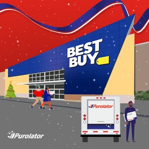Purolator établit un partenariat avec Best Buy pour aider à faciliter l'expédition pour ses clients durant les fêtes