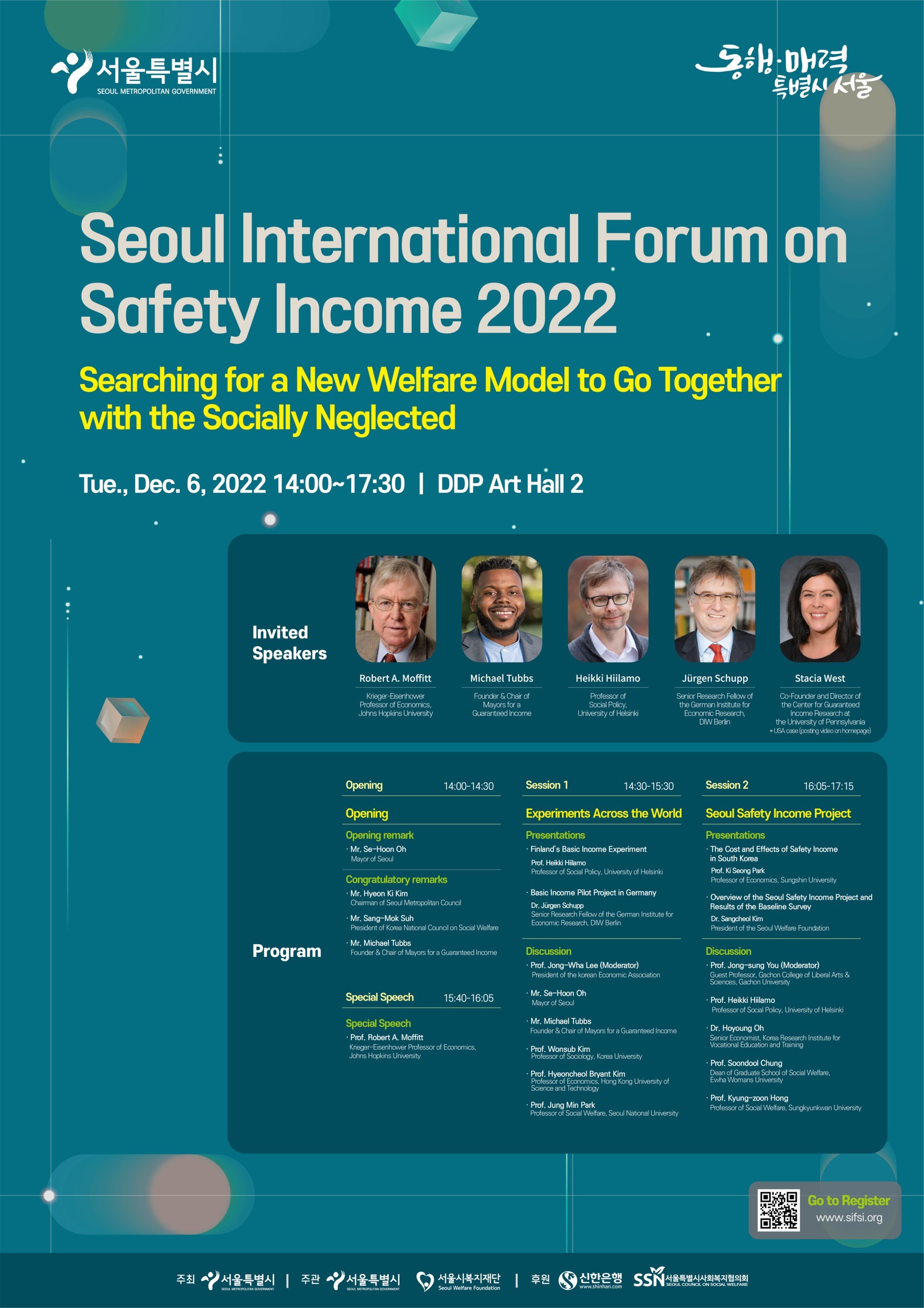 Seoul Metropolitan Government hosts the "International Forum on Safety Income" in December to solve poverty and inequality