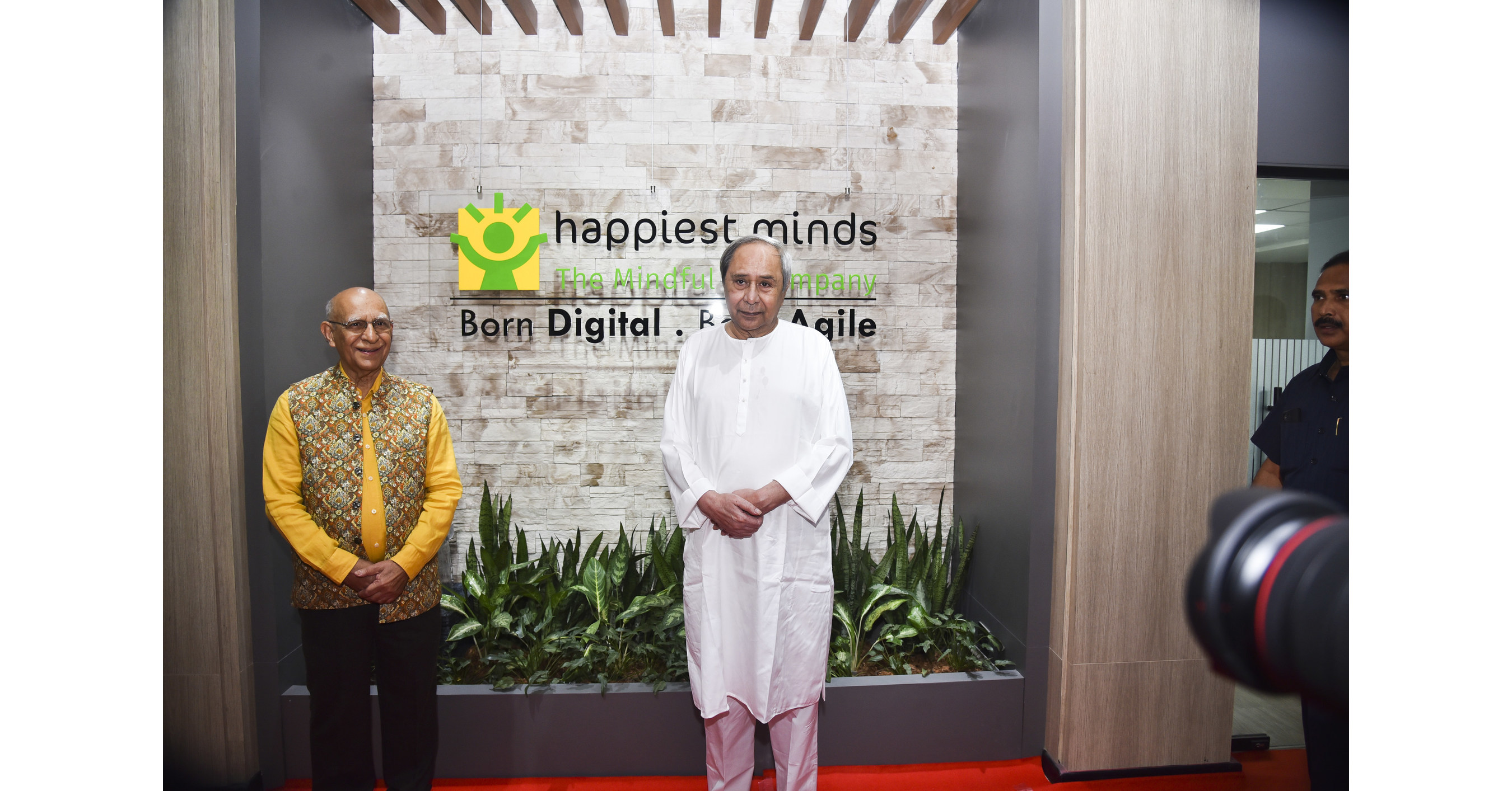 CM Shri Naveen Patnaik inaugurates Happiest Minds Development Centre at