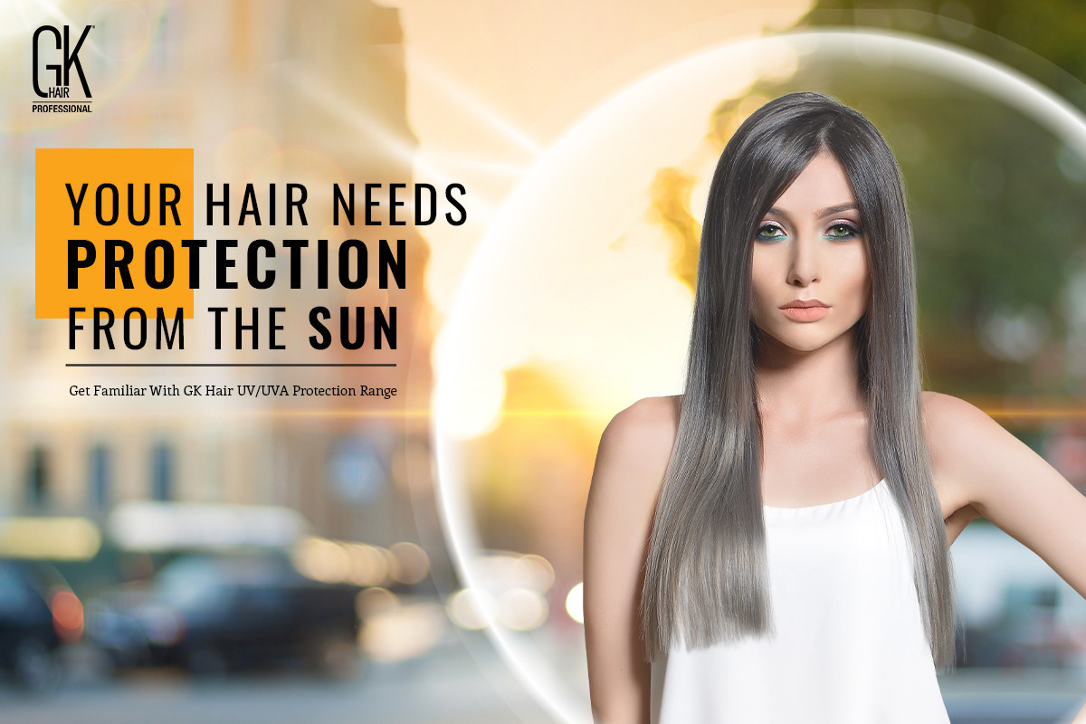 Your Hair Needs Protection From The Sun: Get Familiar With GK Hair UV/UVA Protection Range