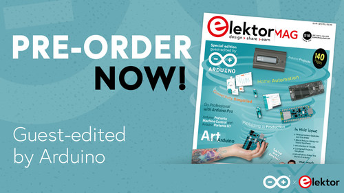 Arduino x Elektor - Special Edition 2022 Arduino x Elektor - Special Edition 2022
