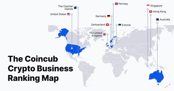 La carte de classement des entreprises Coincub Crypto