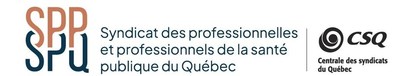 Logo SPPSPQ-CSQ (Groupe CNW/Syndicat des professionnelles et professionnels de la santé publique du Québec (SPPSPQ-CSQ))