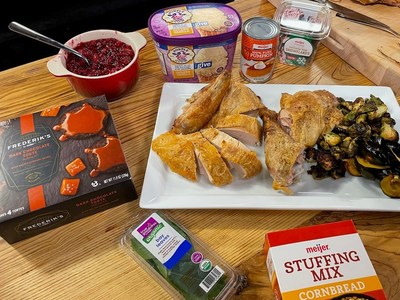 Ingredientes de comidas de Acción de Gracias de la marca Meijer