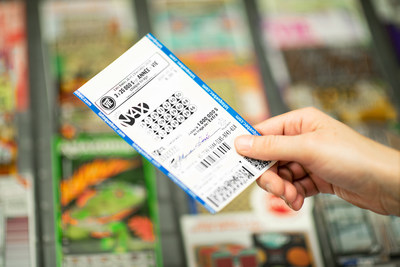Billet de Lotto Max, gracieuseté de Loto-Québec (CNW Group/Loto-Québec)