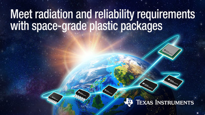 Meet radiation and reliability requirements with space-grade plastic packages
