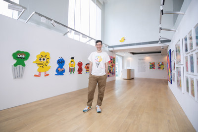 MERRY STREETMAS Photo 3 Friendly Neighbour Art Exhibition by Jon Burgerman