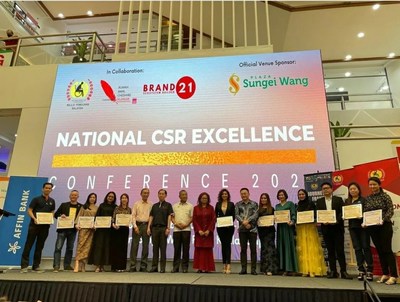 Successful Launching of National CSR Excellence Conference 2022 & 10th International Abilympics; Special Highlight of Affluent Women Personalities Engagement Series Four (PRNewsfoto/Brand 21 Media Services)