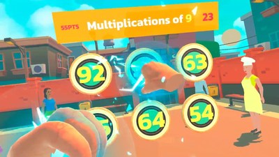 Gameplay from Math World VR