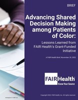 FAIR Health Initiative Demonstrates Appetite for Shared Decision-Making Tools among Patients of Color