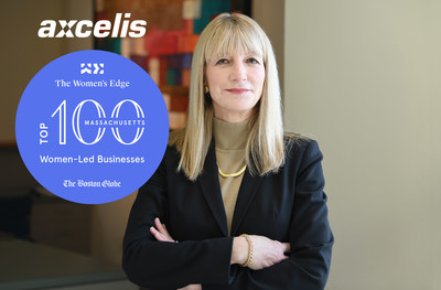 Mary Puma, President and CEO of Axcelis Technologies. Axcelis was named to the 22nd annual Top 100 Women-Led Businesses in Massachusetts list by The Women’s Edge and its partner The Boston Globe. These 100 organizations generated nearly $72 billion in total revenue in 2021, demonstrating that women are key drivers of the state’s economy. This is the 20th year that Axcelis has been named to the list.