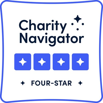 Charity Navigator Four-Star Rating Badge