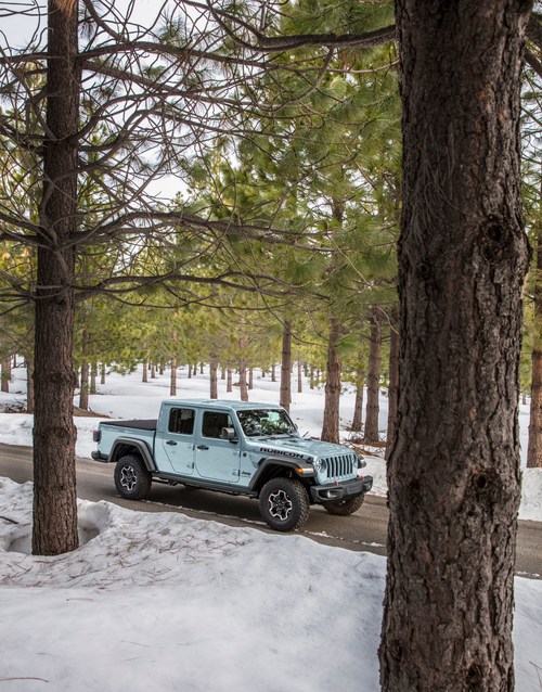 2023 Jeep Gladiator Rubicon in new Earl exterior paint color