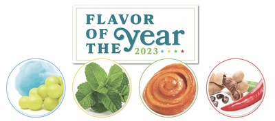 Based on research in the food and beverage industry, Beck Flavors has determined that the 2023 Flavors of the Year will be Carnival Grape, Garden Mint, Orange-Glazed Cinnamon Roll, and Spicy Tamarind.